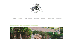 Desktop Screenshot of bensemisch.com