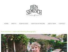 Tablet Screenshot of bensemisch.com